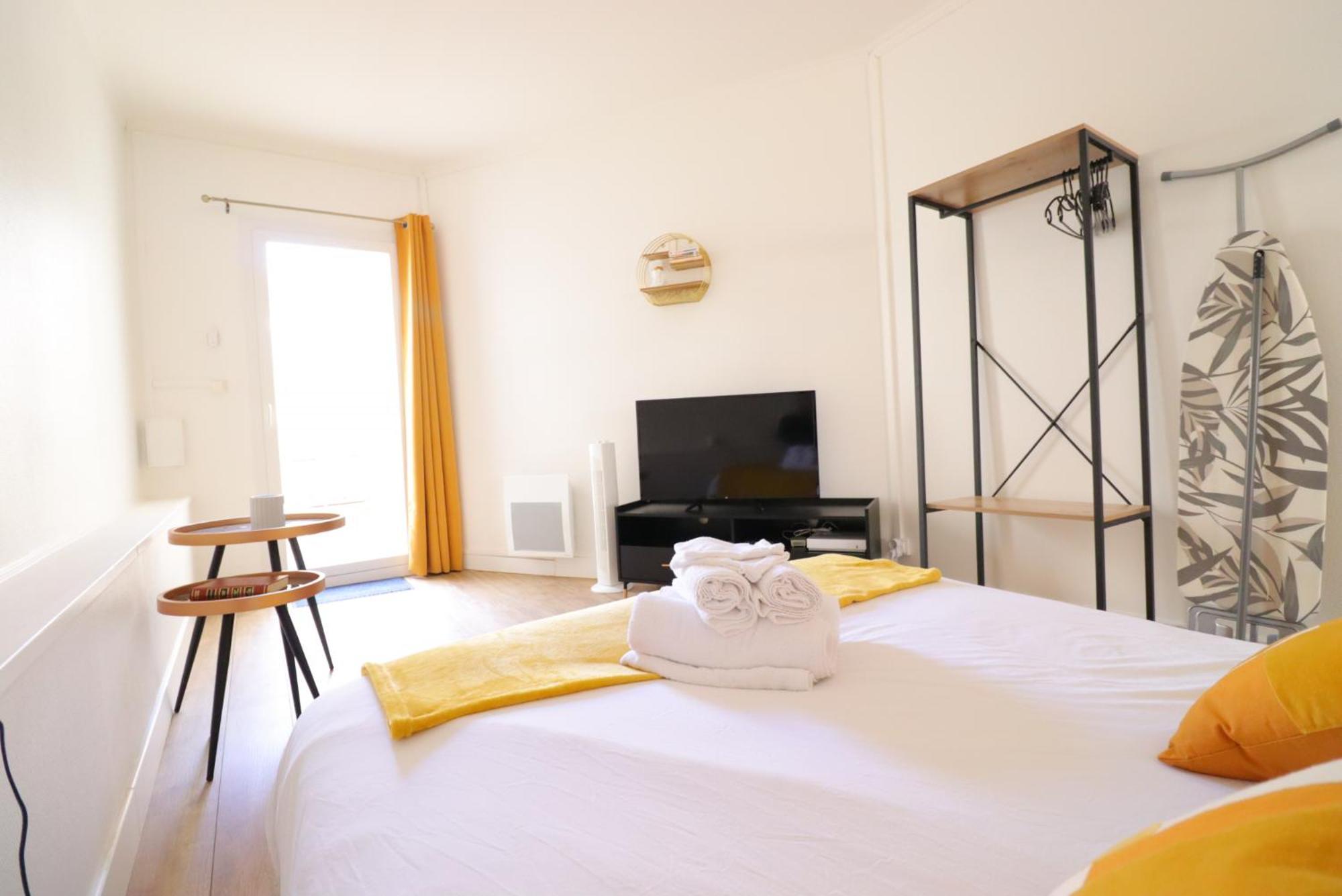 Le Neo - Studio Chic Avec Sa Cour Privative Et Fibre Bergerac Rom bilde