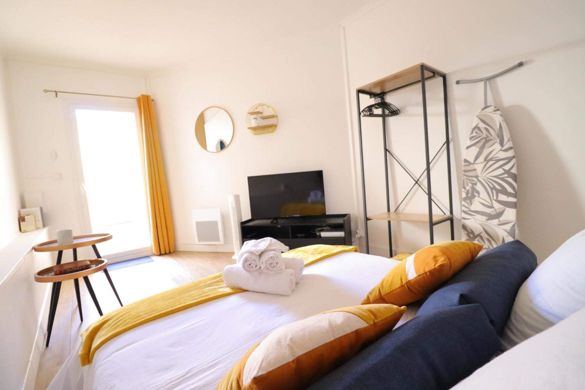 Le Neo - Studio Chic Avec Sa Cour Privative Et Fibre Bergerac Rom bilde