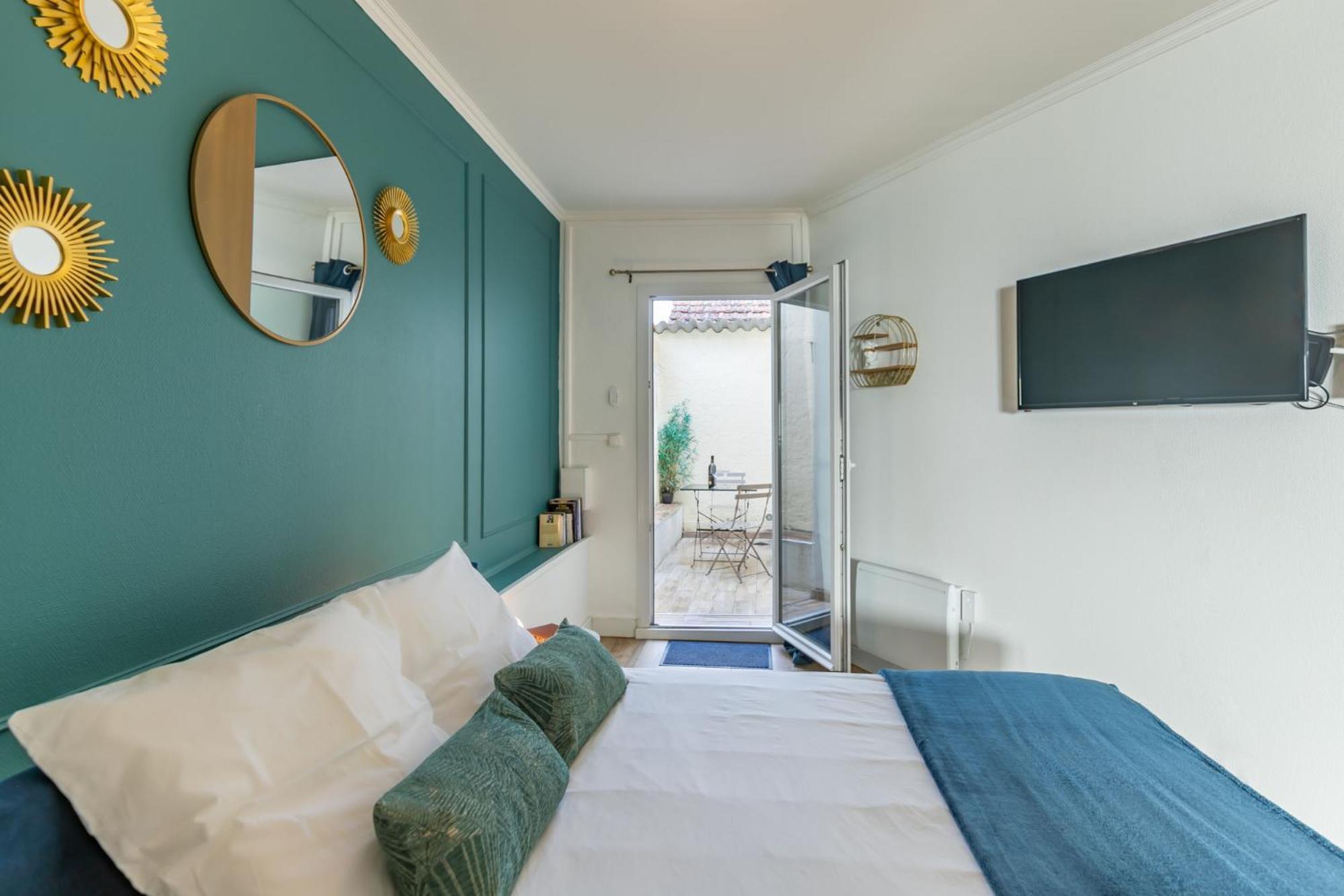 Le Neo - Studio Chic Avec Sa Cour Privative Et Fibre Bergerac Eksteriør bilde